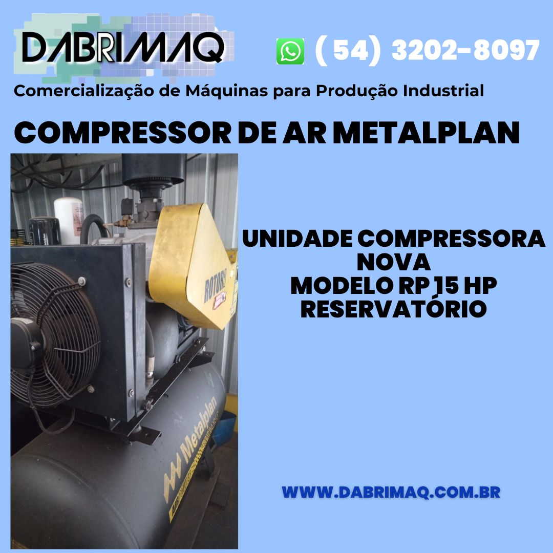 Compressor de Ar Metalplan