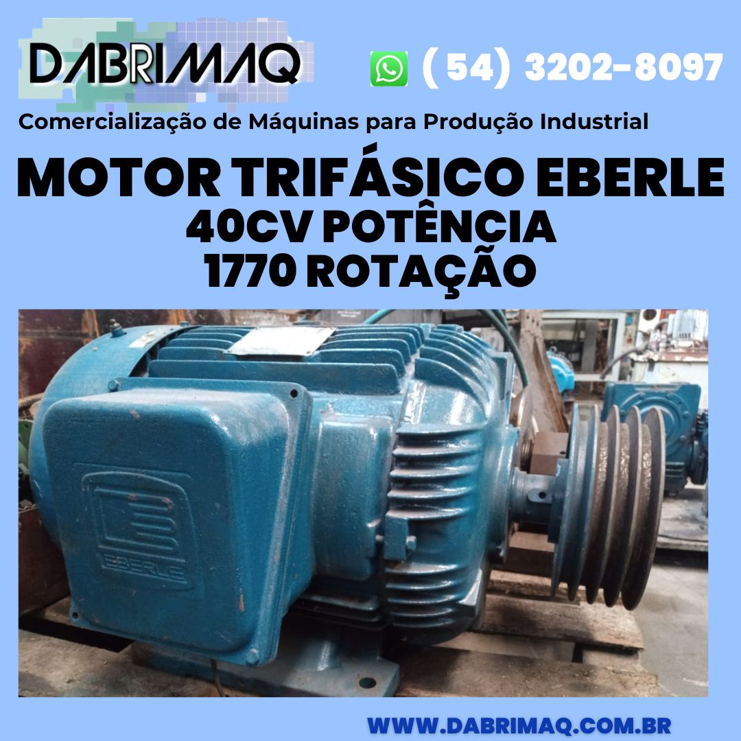 Motor Trifásico Eberle 40 CV