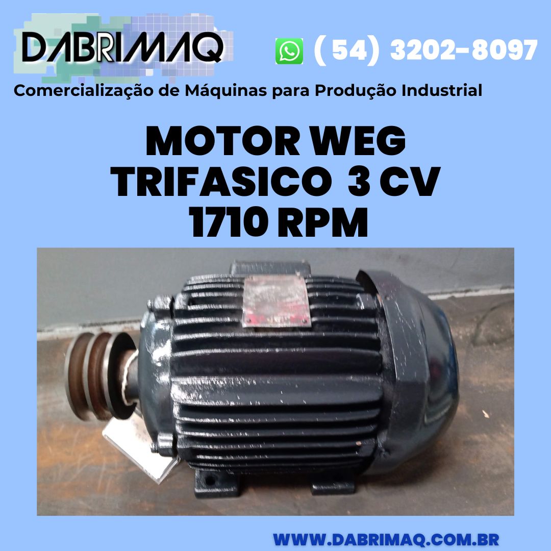 Motor Weg Trifásico 3 CV