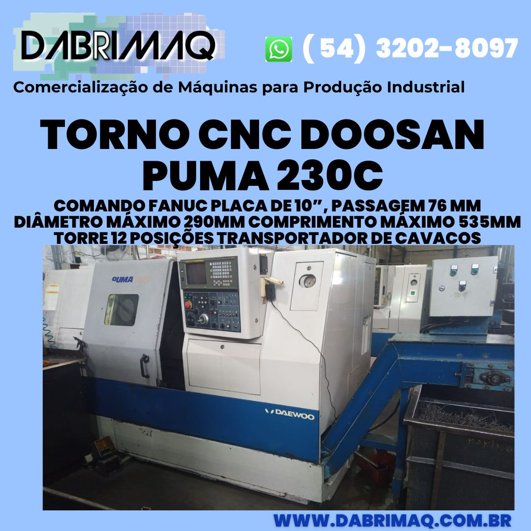 Torno CNC Doosan Puma 230C