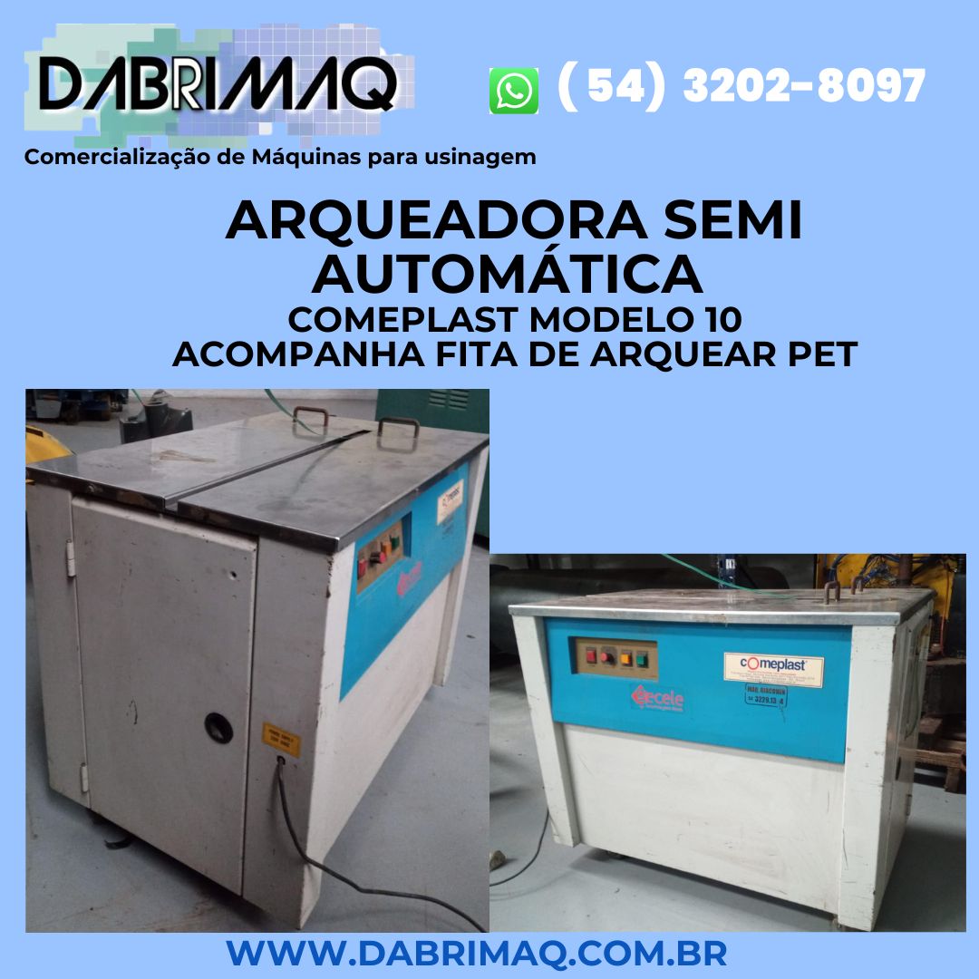 Arqueadora Semi Automatica Comeplast MD10