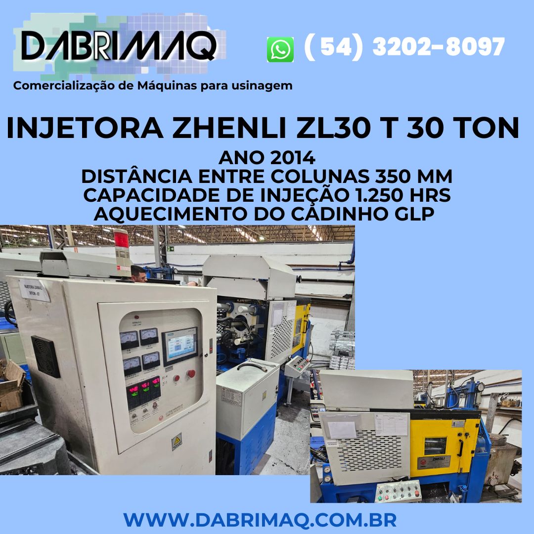 Injetora Zhenli ZL30 30Ton