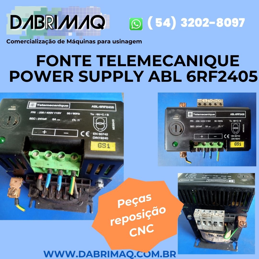 Fonte Telemecanique Power Supply ABL 6RF2405