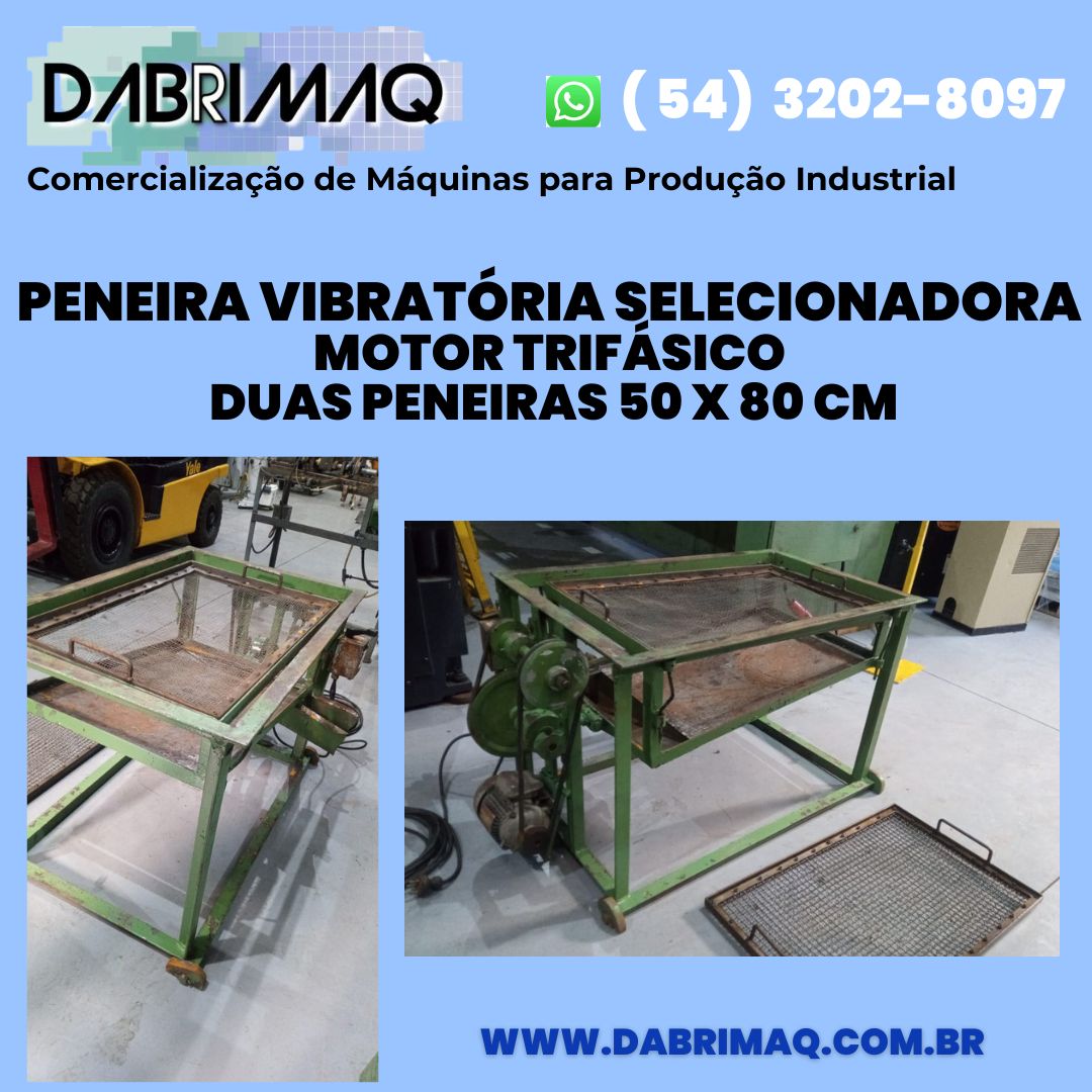 Peneira Vibratória Selecionadora