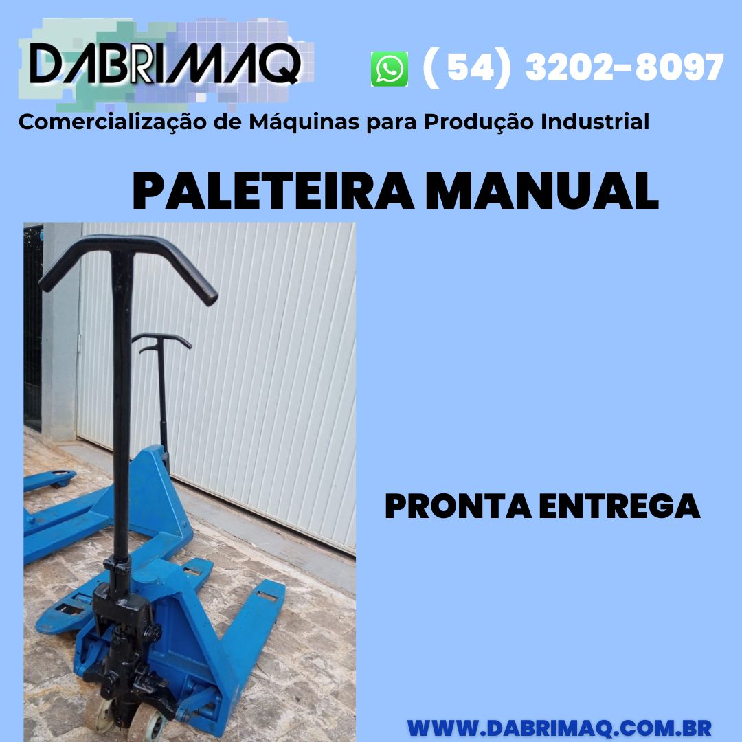 Paleteira Hidráulica Paletrans