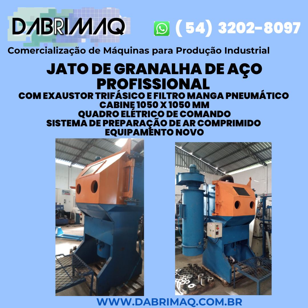 Jato de Granalha de Aço profissional
