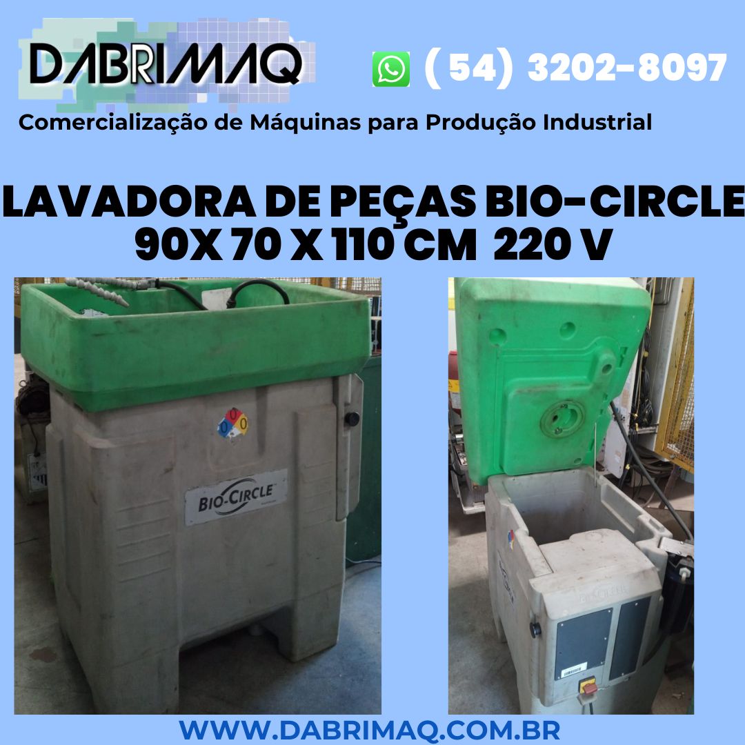 Lavadora de peças Bio-Circle 90x 70 x 110 cm 220 v