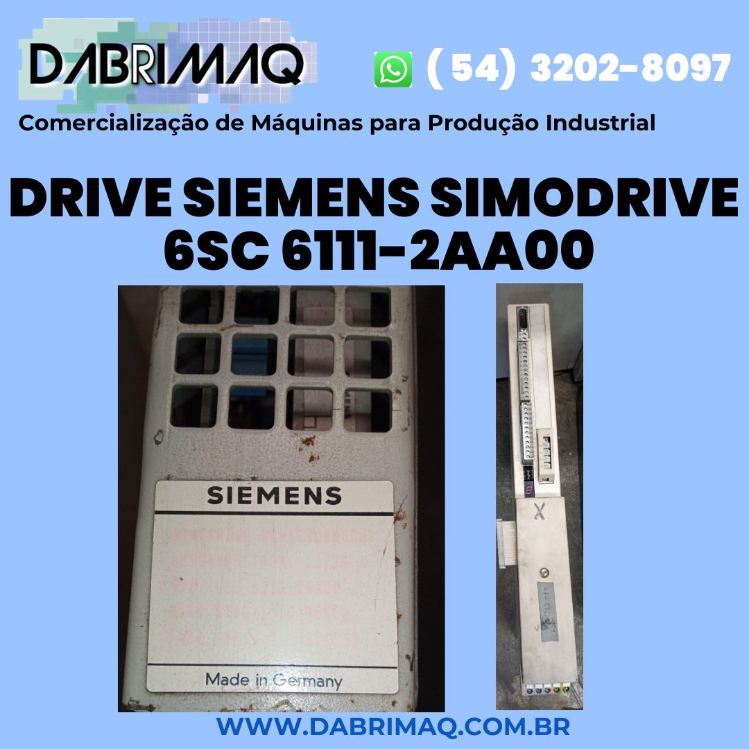 Drive Siemens Simodrive 6SC 6111-2AA00