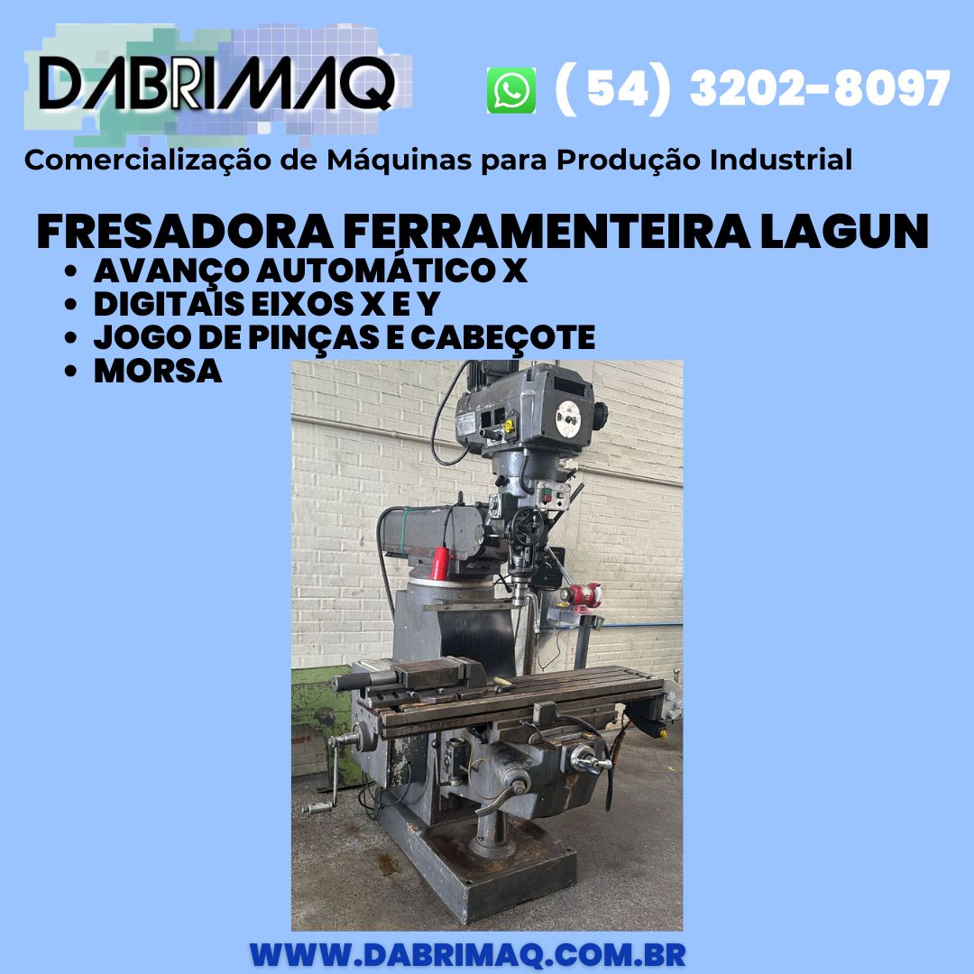 Fresadora ferramenteira Lagun