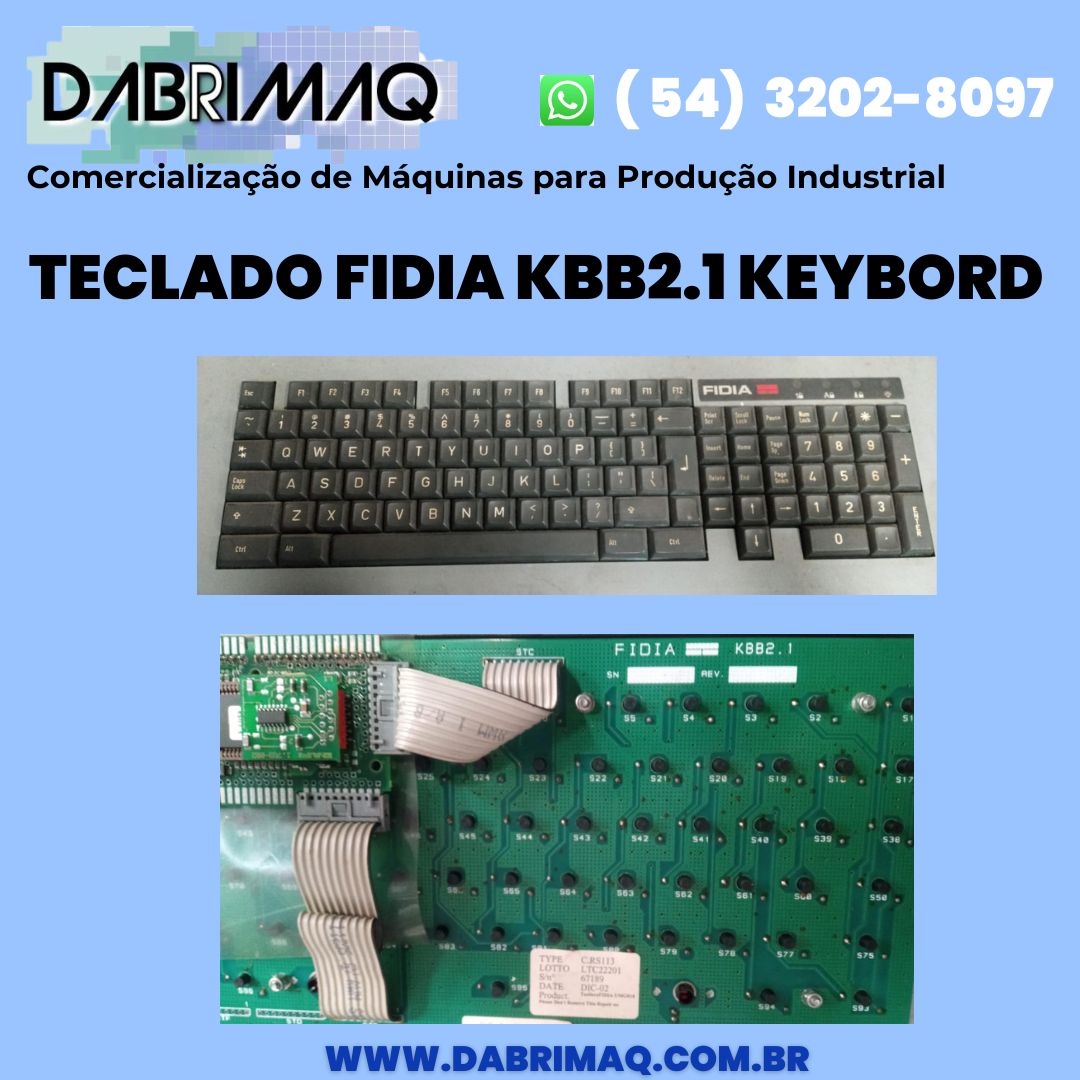 Teclado Fidia KBB2.1 Keybord