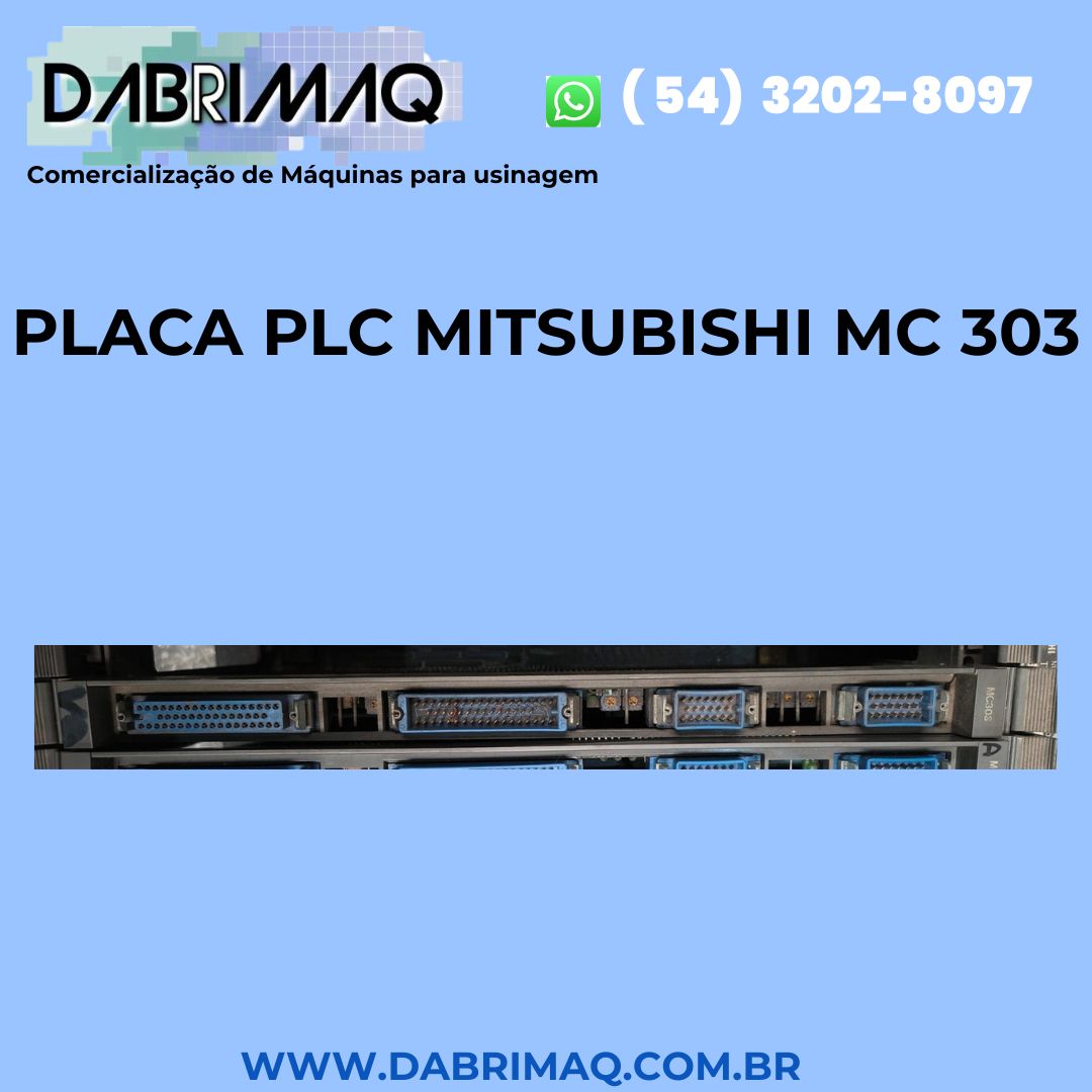 Placa PLC Mitsubishi MC 303