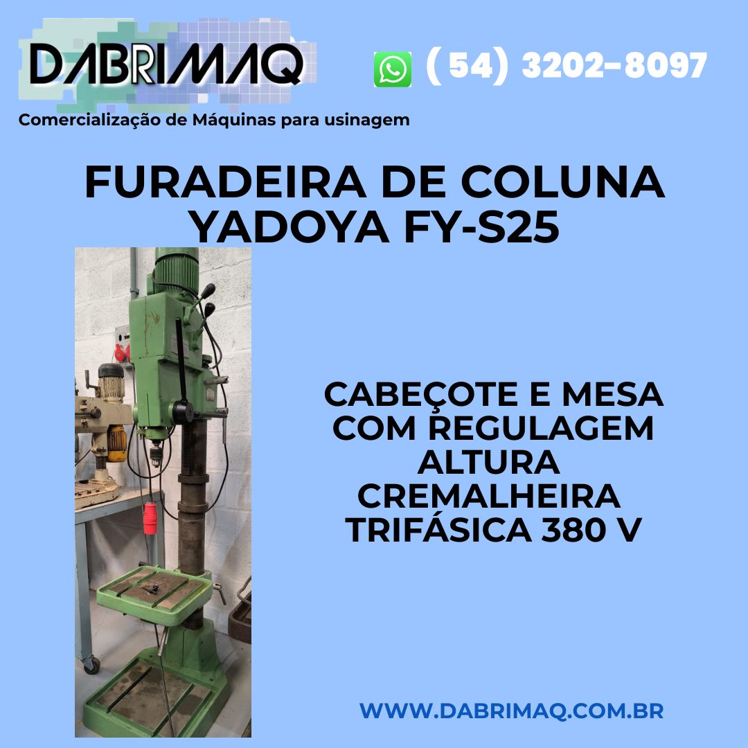 Furadeira de Coluna Yadoya FY-S25