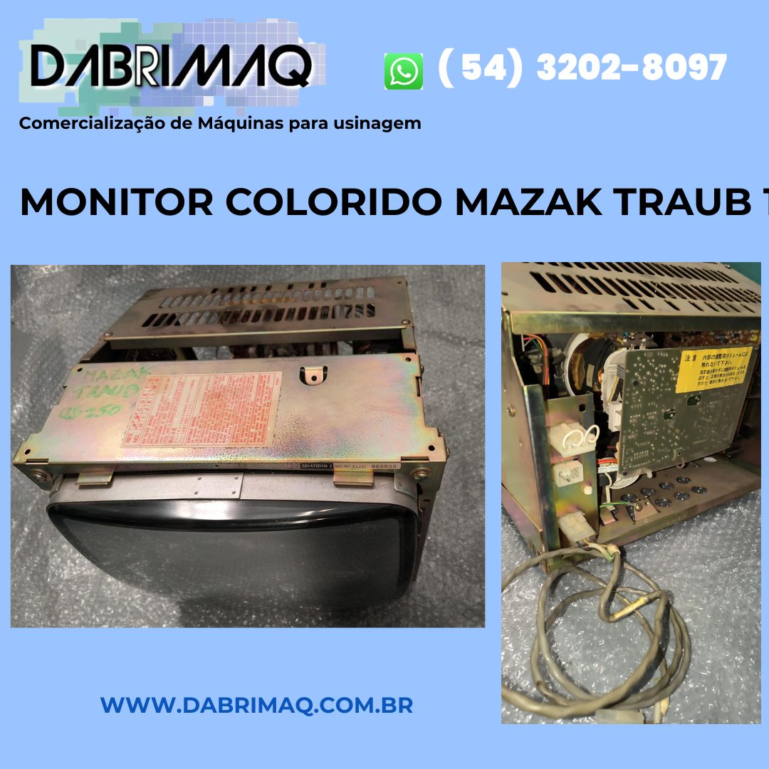 Monitor colorido Mazak Traub