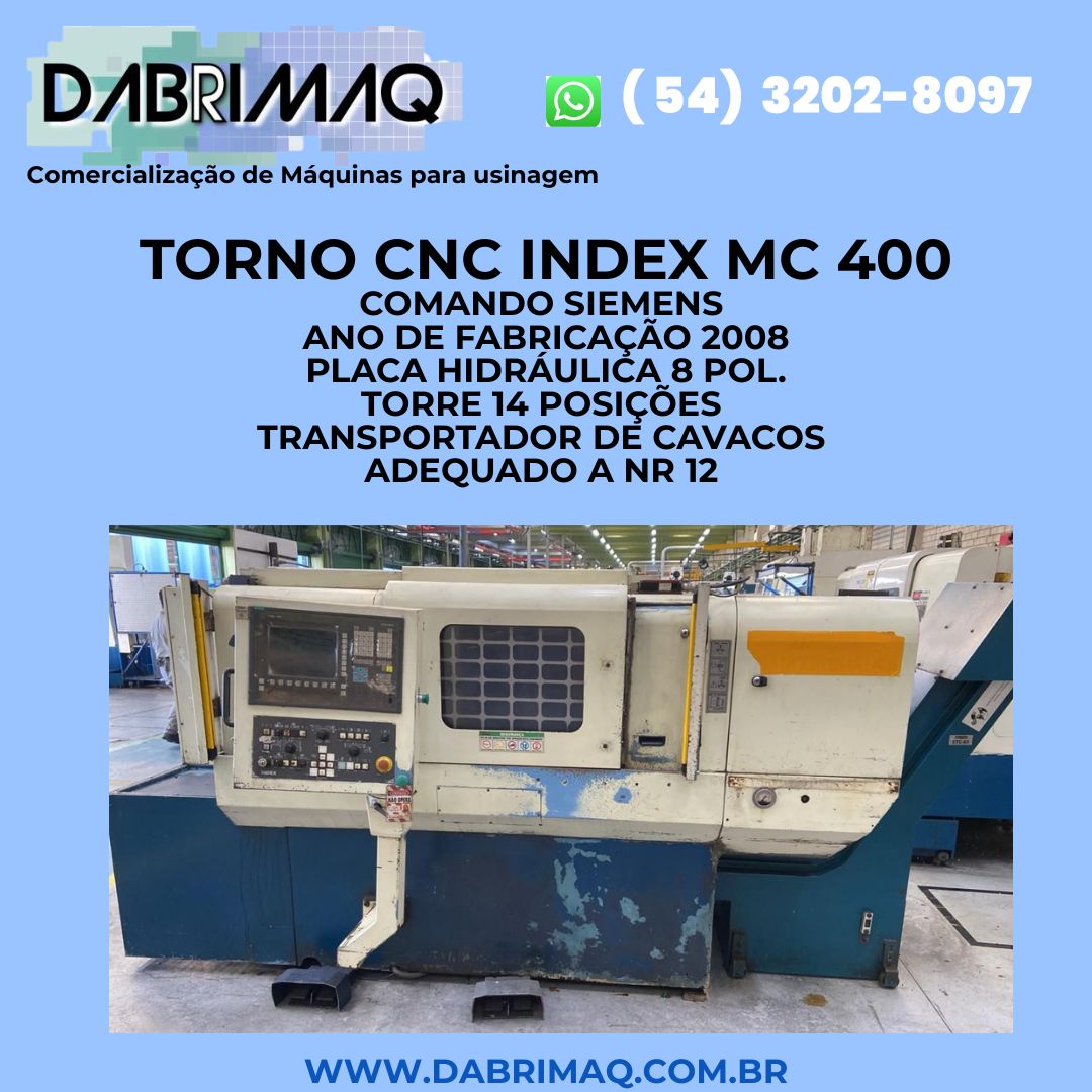 Torno CNC Index MC 400