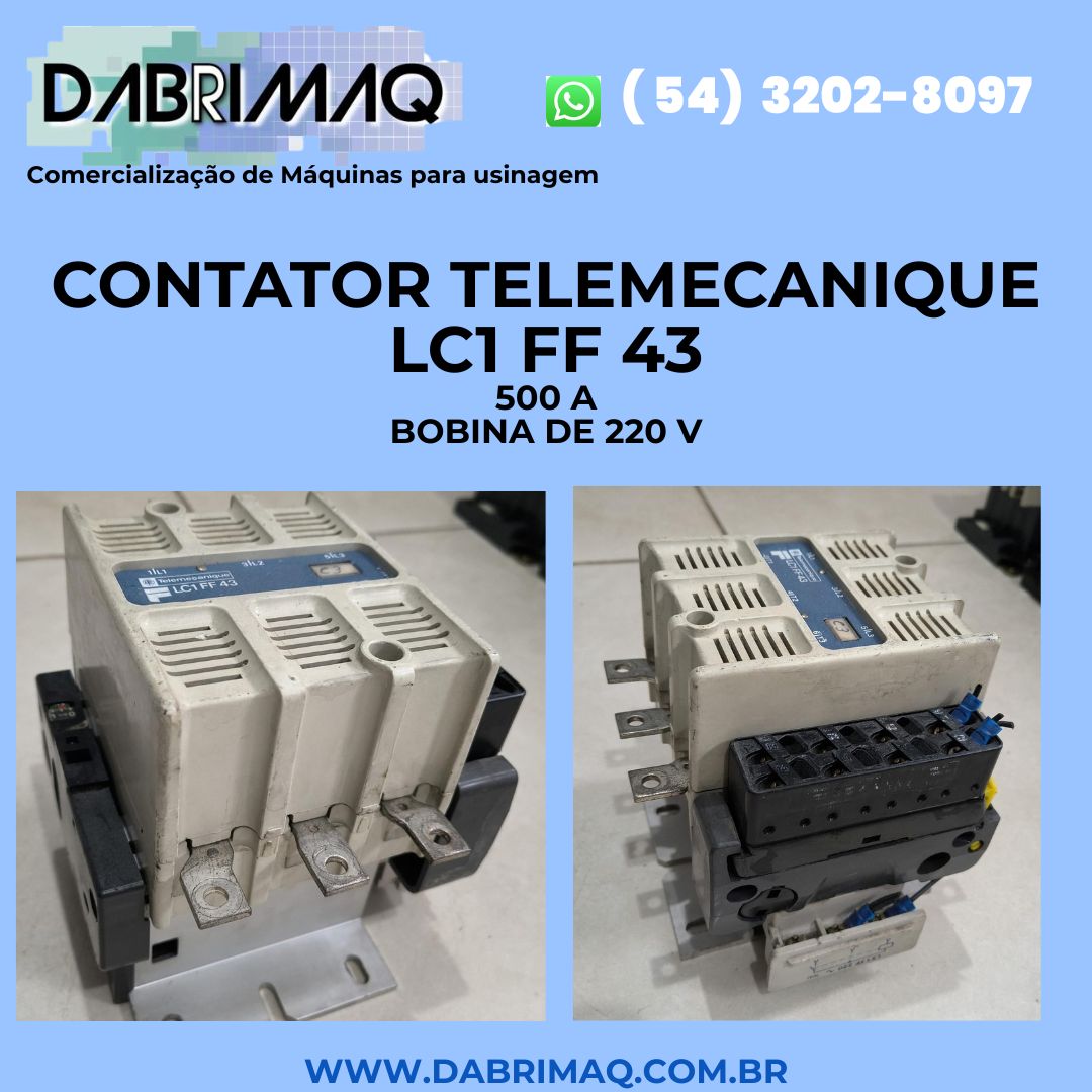 Contator Telemecanique LC1 FF 43